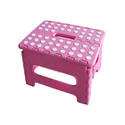 Plastik Tilepan Lengkah Stool Portable Leutik Tilepan Korsi Luar Kémah Melu Stool