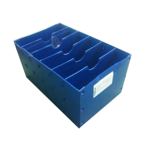 Fitur tina Plastik Corrugated Boxes Mail Trays